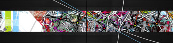Named contemporary work « Complexcity 13 », Made by CHRISTOPHE MARTEL