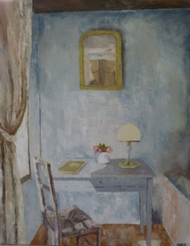 Named contemporary work « intérieur 2 », Made by LENA B