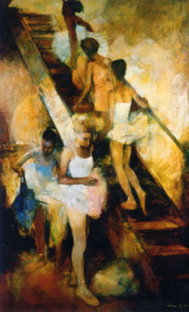 Named contemporary work « 00222 - L'escalier », Made by HENRY SIMON