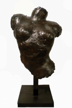 Named contemporary work « Le corps endiamanté », Made by SYLVIANE BERNARDINI