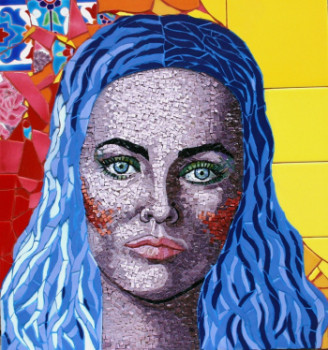Named contemporary work « Vanessa PARADIS », Made by DIEGO