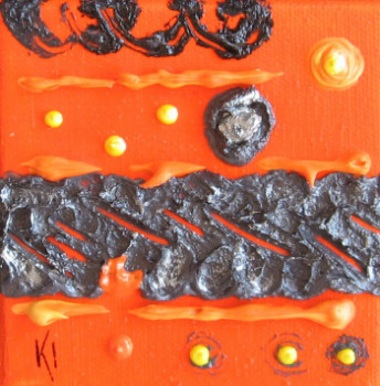 Named contemporary work « Couleurs et relief / Colors and Relief #1325 », Made by KLARA