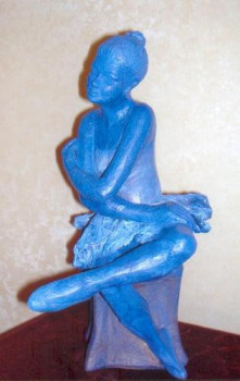 Named contemporary work « Danseuse », Made by FITOU VALENS