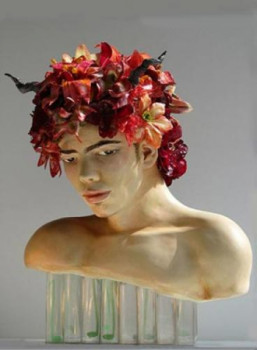 Named contemporary work « Faune m. », Made by SYLVIE COTTY  DANCETTE