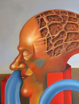 Named contemporary work « State of mind », Made by RUBEN CUKIER