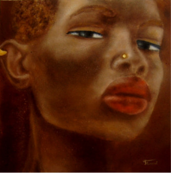 Named contemporary work « L'africaine », Made by FLANEEL