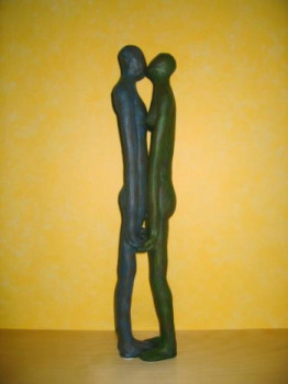 Named contemporary work « Couple 2 », Made by NIOUZ