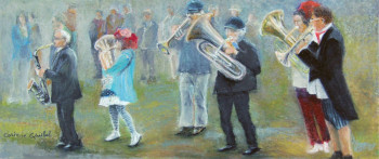 Named contemporary work « Fanfare des beaux arts », Made by CORINNE QUIBEL