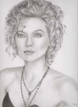 Named contemporary work « Michelle Pfeiffer », Made by ISA44