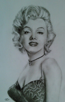 Named contemporary work « Marilyn Monroe », Made by ISA44