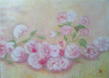 Named contemporary work « Pivoines », Made by CBC