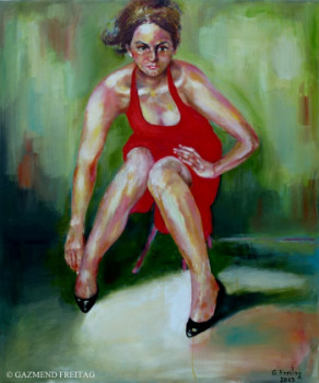 Named contemporary work « KETI BERISHA », Made by GAZMEND FREITAG