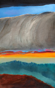 Named contemporary work « agua del mar », Made by JEAN-MARIE RENAULT