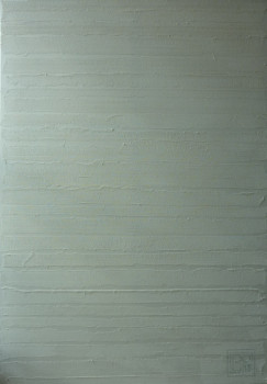 Named contemporary work « Page blanche », Made by GEORGES FLEURY