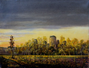 Named contemporary work « CHATEAU SALBART (Echiré 79) », Made by GAUTIER