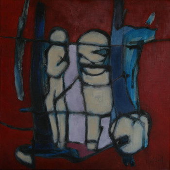 Named contemporary work « A l'origine », Made by ALAIN BERTHAUD
