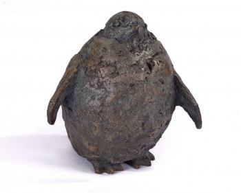 Named contemporary work « Penguin Chick 1 / Bébé Manchot 1 », Made by JOANNA HAIR