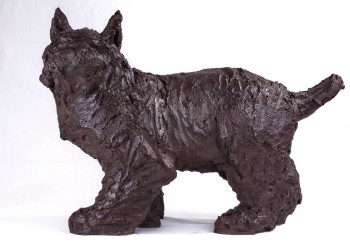 Named contemporary work « Wild Cat », Made by JOANNA HAIR