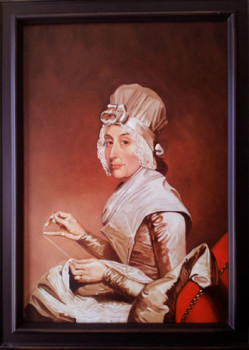 Named contemporary work « copie de yates :"madame richard" », Made by ITSGOUDE