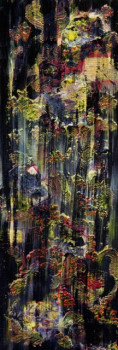 Named contemporary work « Ombre et lumières ( Série )  », Made by MICHELINE DE WITTE