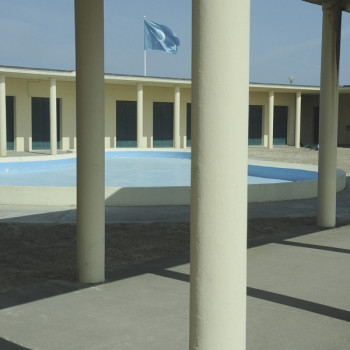 Named contemporary work « LA PISCINE (DEAUVILLE) », Made by CHRISTOPHE FABLET