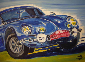 Named contemporary work « Alpine A110 "Berlinette" », Made by TOTO