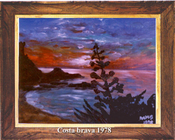 Named contemporary work « Costa brava 1978 », Made by EMILE RAMIS