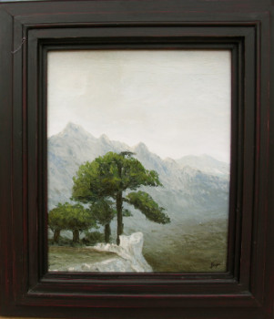 Named contemporary work « Aiguille de Bavella  », Made by ASCOPA