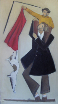 Named contemporary work « "octobre 07" », Made by QUELLEC