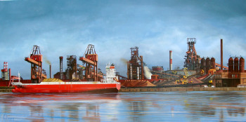 Named contemporary work « Dunkerque », Made by DIDIER DERRE