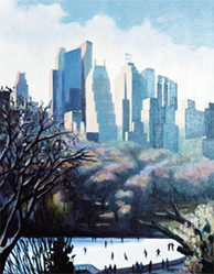 "La patinoire de Central Park" On the ARTactif site