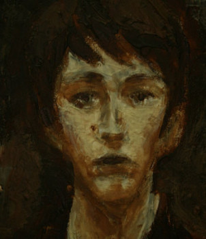 Named contemporary work « Portrait en chocolat », Made by MAXENCE GERARD