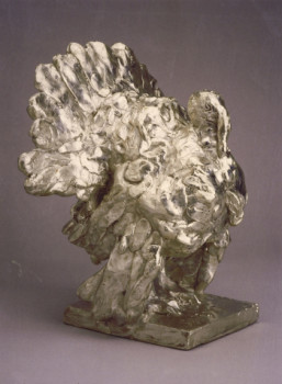 Named contemporary work « DINDON », Made by BARAKE SCULPTOR