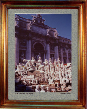 Named contemporary work « Italie, souvenirs de Rome 1994 », Made by EMILE RAMIS