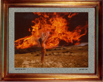 Named contemporary work « 1986 Magie de feu », Made by EMILE RAMIS