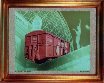 Named contemporary work « 1995 Le wagon de Dali », Made by EMILE RAMIS