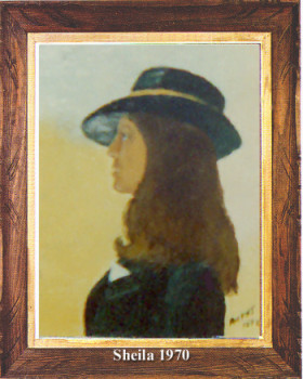 Named contemporary work « Portrait de Sheila 1970 », Made by EMILE RAMIS