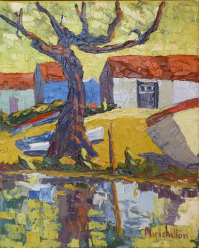 Named contemporary work « Cabanes au vieil arbre », Made by MARICHALTON