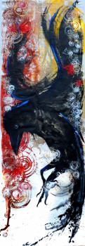 Named contemporary work « Noir désir », Made by WEITEN - DE WAHA