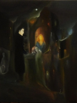 Named contemporary work « Le Vampire », Made by NADINE SANTAMARIA