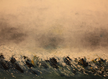 Named contemporary work « Vague », Made by CBECHAZ