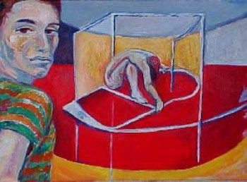 Named contemporary work « PRESO CON SALIDA », Made by SARANGELLO