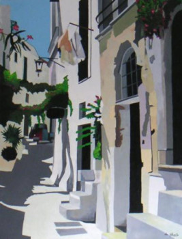 Named contemporary work « OSTUNI », Made by ANNE DU PLANTY