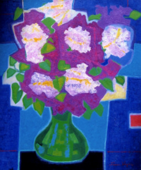 Named contemporary work « Le lilas », Made by FRANCE WAGNER