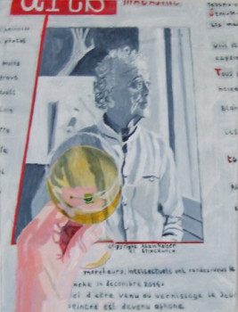 Named contemporary work « Alain+Alain », Made by STINCKWICH