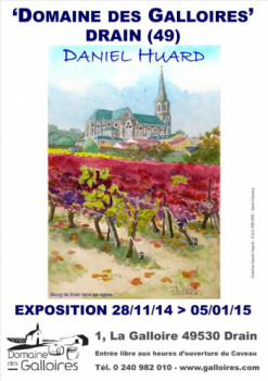 Named contemporary work « Drain 49 : Domaine viticole (expo perso 2014) », Made by DANIEL HUARD
