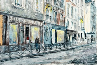 Named contemporary work « solitude 2 », Made by HUGHES DE LA TAILLE