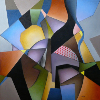 Named contemporary work « Intimité », Made by BERNARD PIERRE