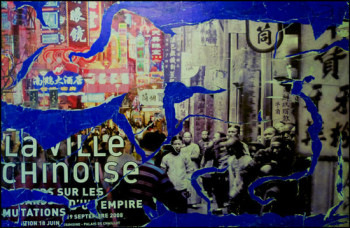 Named contemporary work « La ville chinoise, Paris », Made by STEVEN RIOLLET