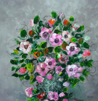 Named contemporary work « LE PRINTEMPS MAGICIEN », Made by ANNICK PALLARD